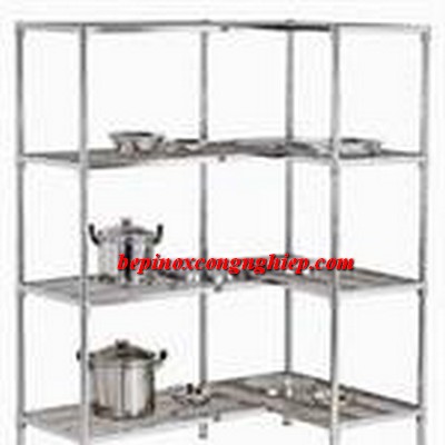 Giá thanh 4 tầng để góc tường